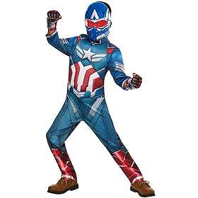 Rubie's 1001252XS000 Captain America Deluxe Kids Costume