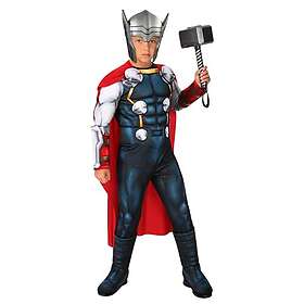 Rubie's 301738XXS Thor Deluxe kostym Jumpsuit Stövlar Mask Kappa