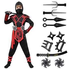 Spooktacular Creations 20247-S Ninja Kostym Set