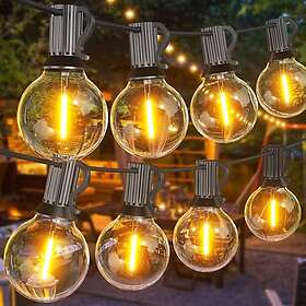 SUWIN LED Ljusslingor Utomhus 18m (O30XA)