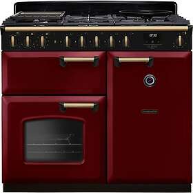 Rangemaster CLDL100DFPBOR/AB1 (Bordeaux/Antique Brass)