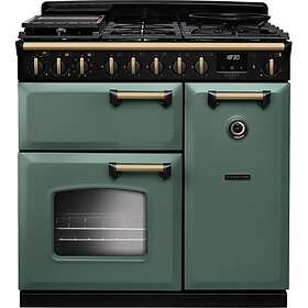 Rangemaster CLDL90DFPMGR/AB1 (Mineral Green/Antique Brass)