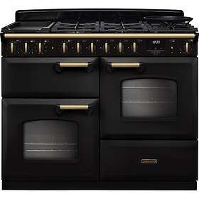 Rangemaster CLDLO110DFPCBL/AB1 (Charcoal Black / Antique Brass)