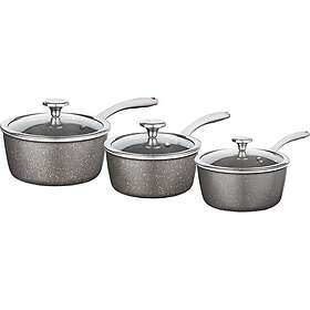 Tower Cerastone Forged Saucepan Set 3 pcs