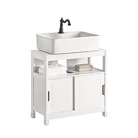 SoBuy Badrumsskåp FRG128-W 60x30x61cm Vit