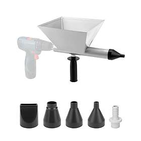 QWORK Fogpistol för murbruk (WD10869)