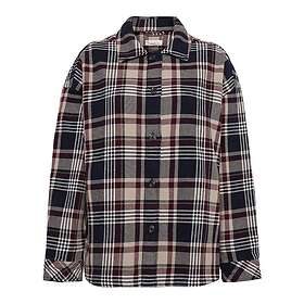 Knowledge Cotton Organic Cotton Checked Flannel Overshirt (Women's)