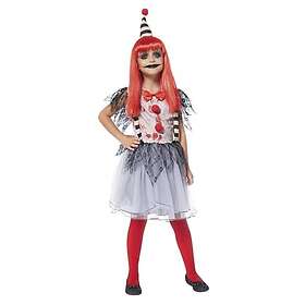 Rubie's S8991-L Skrämmande Clown Kostym Klänning och Hatt