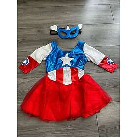 Rubie's 620035 Marvel Captain America Girls Costume