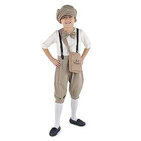 Dress Up America 1022-L News Boy Kostym