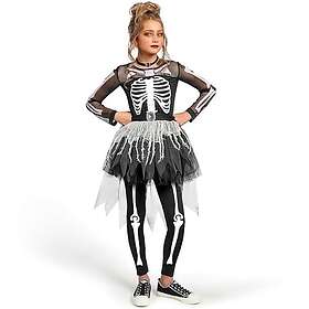 Spooktacular Creations 21347-M Skelett Tutu Klänning Halloween Kostym