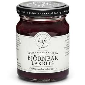 Hafi Marmelad Björnbär Lakrits 140g