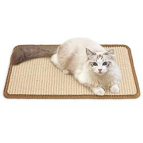 FUKUMARU Tapis à gratter pour chat 50 x 30 cm Beige
