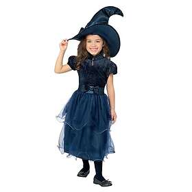 Smiffys 56446S Deluxe Heks Kostume (Blå)