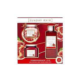 Sunday Rain Pomegranate & Fig Trio Presentbox