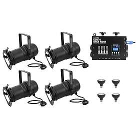 Eurolite EDX-4 DMX RDM LED Dimmer pack Set 4x PAR-30 Spot sw dim2warm