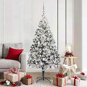 vidaXL Konstgjord Julgran Grön 180cm