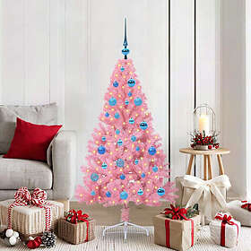 vidaXL Sapin de Noël Artificiel Rose 150cm 150 LEDs