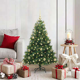 vidaXL Artificial Tree Green 120cm 150 LEDs