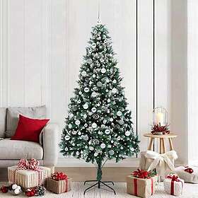 vidaXL Arbre de Noël Artificiel Vert 210cm