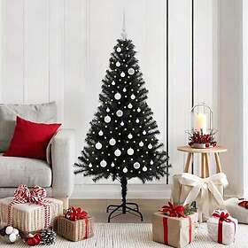 vidaXL Christmas Tree Black 150cm 150 LEDs