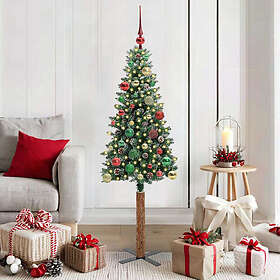 vidaXL Artificial Tree Green and White 150cm