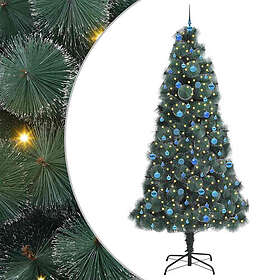 vidaXL Konstgjord julgran Grön 240cm