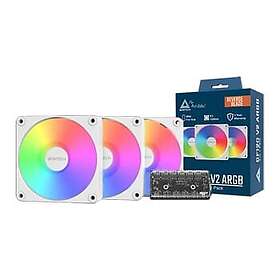 Montech Gf120r V2 ARGB Omvänd Vit 120mm 3-pack