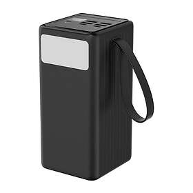 Platinet 60000mAh 65W PD Lommelykt USB-C 1M Kabel
