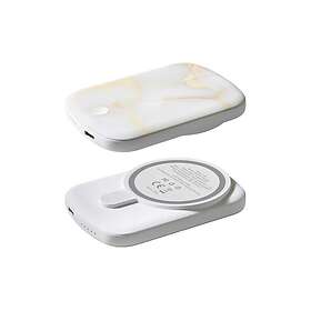 Laut Power Charge Baltas Marble Powerbank Comp.With Magsafe L_PCH_WM