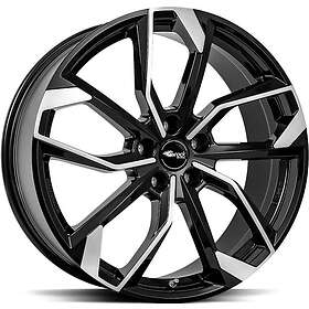 Brock Wheels RC34 Black Full Pol 7x18 5/108 ET50 CB63.4