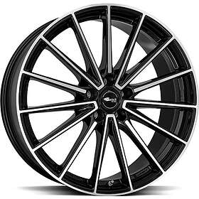 Brock Wheels B43 Black Full Pol 10x20 5/112 ET46 CB66.6