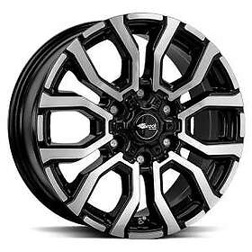 Brock Wheels RC35 Black Full Pol 7,5x17 6/139,7 ET25 CB106.1