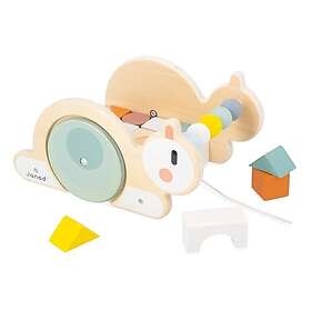 Janod Sweet Cocoon Snail Cube Trolley