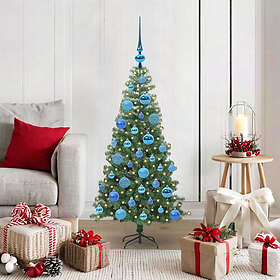 vidaXL Artificial Tree Green 120cm 150 LEDs