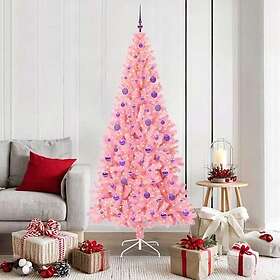 vidaXL Artificial Tree Pink 180cm 300 LEDs