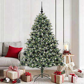 vidaXL Artificial Tree Green 180cm 300 LEDs