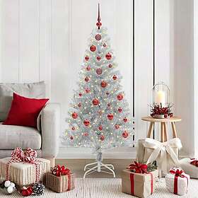 vidaXL Artificial Tree Silver 150cm 150 LEDs