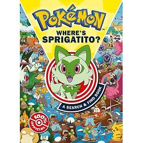 Pokemon Where¿s Sprigatito: A Search & Find Book