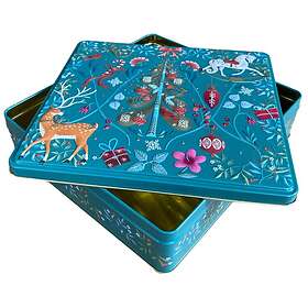 Metallboks Ornaments Grønn