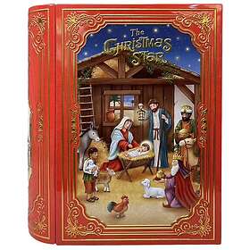 Metallboks Bok Julekrybbe