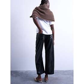 TOPSHOP Tscicely Fake Leather Trousers (Women's)