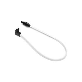 Dutzo SATA-kabel Vit 0.17 m Rak och 90° Kontakt