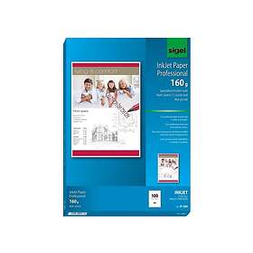 Sigel Inkjet Paper A4 Matt 160g 100 st Vit