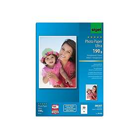 Sigel Inkjet Paper A4 Glansigt Vit 190g 50 ark