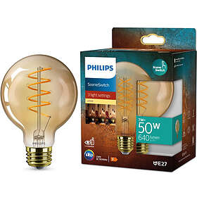 Philips A13950 SceneSwitch E27 G95 7-3.8-1W (50W) Deco spiral