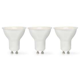 Nedis LBGU10P166P3 GU10 4.5W 345lm 2700K Blanc Chaud 3-pack