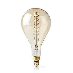 Nedis LEDBTFE27A160 A160 E27 2000K 280lm 5W Varm Vit Dimbar Retrostil 1-pack