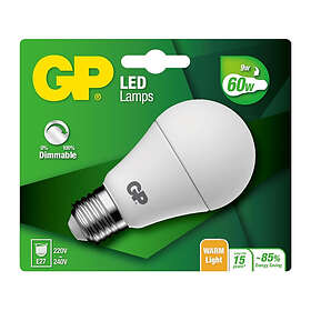 GP Lighting 1278754 LED E27 A60 DIM 806lm 9W