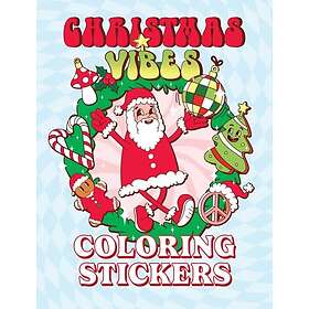 Christmas Vibes Coloring Stickers